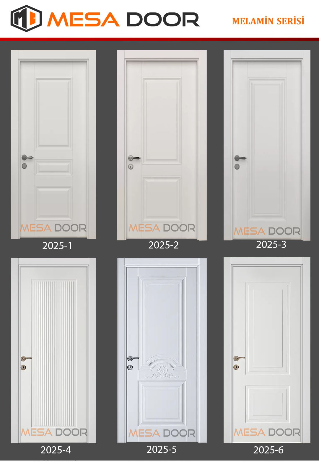 Mesa door Melamin Kapı Modelleri